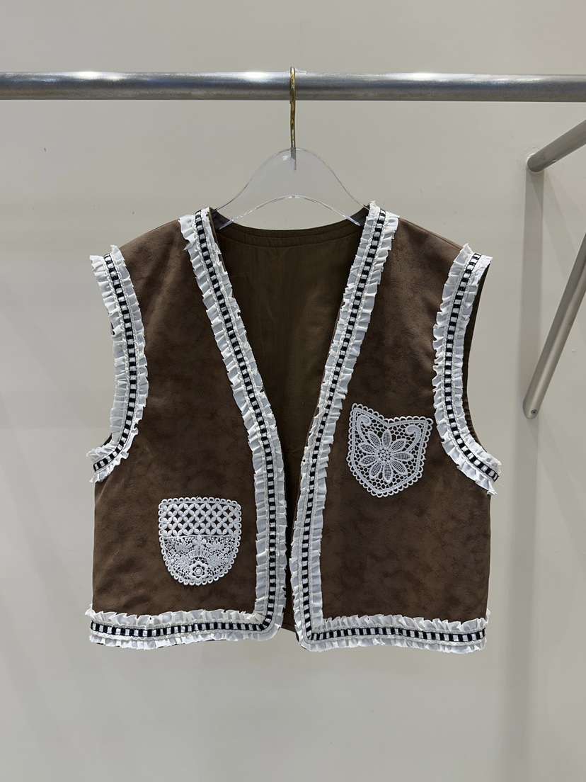 81 MARKET-L韓國代購㊣女士新品休閑人氣職業真品熱賣馬甲81 MARKET-L馬甲