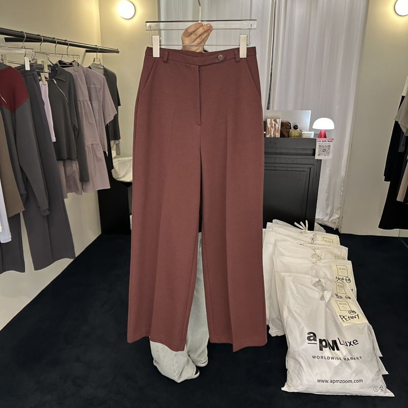 BLISS韓國直郵㊣女裝新品熱賣人氣25秋冬推薦時尚休閑休閑褲BLISS休閑褲