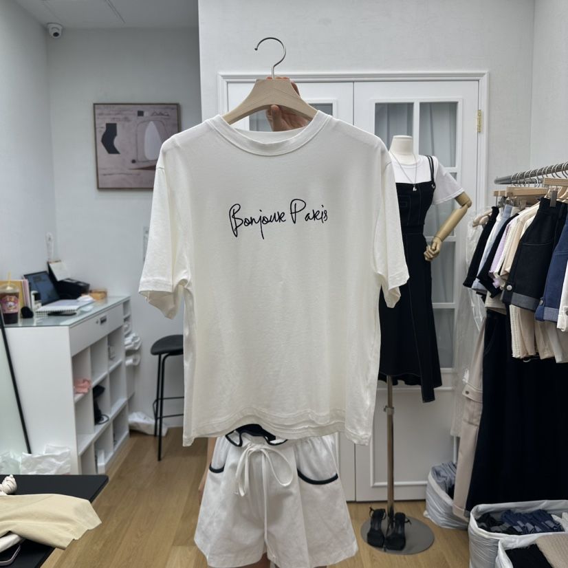 RE:FRESH-L韓國直郵㊣女裝新款25秋冬休閑職業推薦真品T恤RE:FRESHT恤