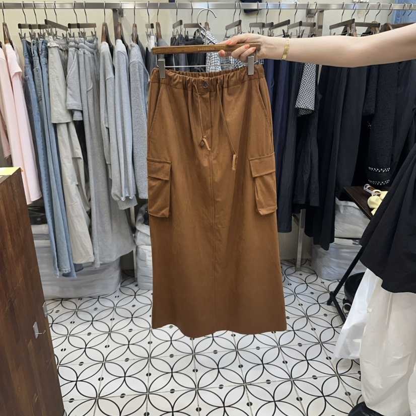 BAMBOLINA東大門㊣實拍女裝新款時尚熱賣推薦真品職業25秋冬長裙BAMBOLINA長裙