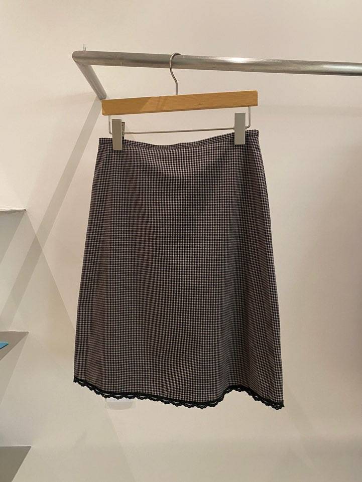 BOUTIQUE SEOUL-P東大門㊣直郵女士新款熱賣半身裙中短裙ANDMORE BUTTON半身裙/中短裙