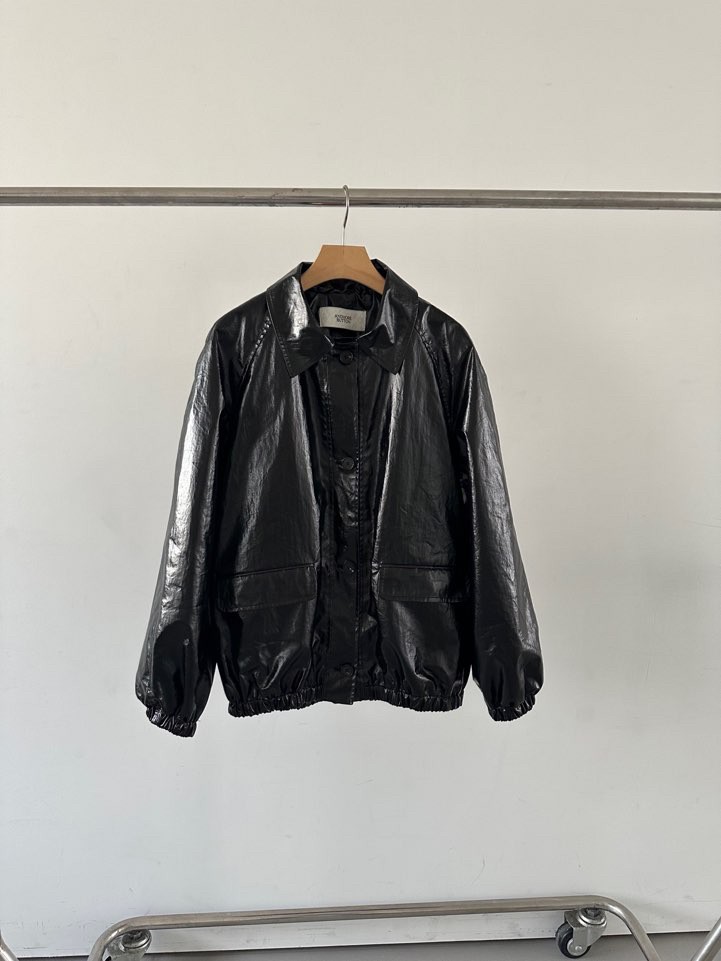 BOUTIQUE SEOUL-P東大門㊣代購女裝新款熱賣真品25秋冬夾克ANDMORE BUTTON夾克