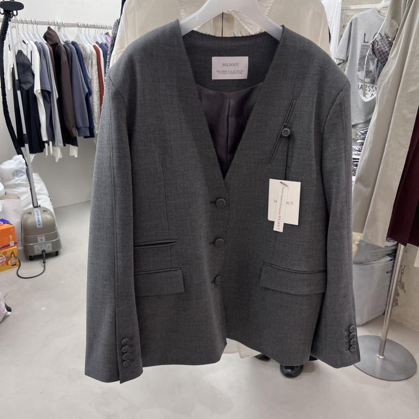 SOLD OUT東大門㊣直郵女裝新款推薦真品職業25秋冬休閑夾克SOLD OUT夾克
