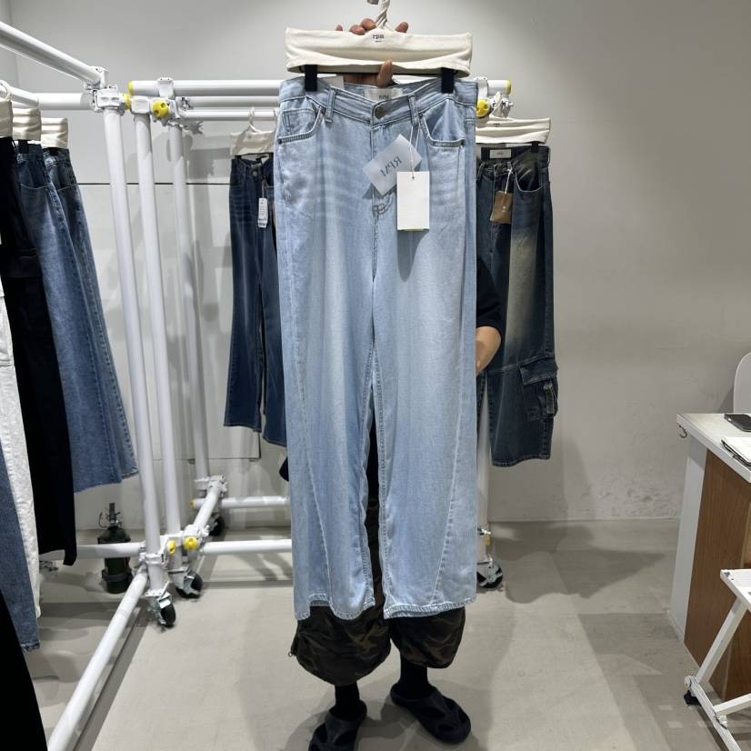 RPM韓國代購㊣女裝新品推薦職業休閑真品時尚25秋冬熱賣牛仔褲RPM牛仔褲