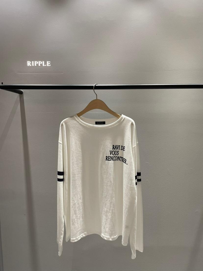 RIPPLE東大門㊣代購女士新品人氣時尚休閑推薦真品熱賣長袖T恤RIPPLE長袖T恤