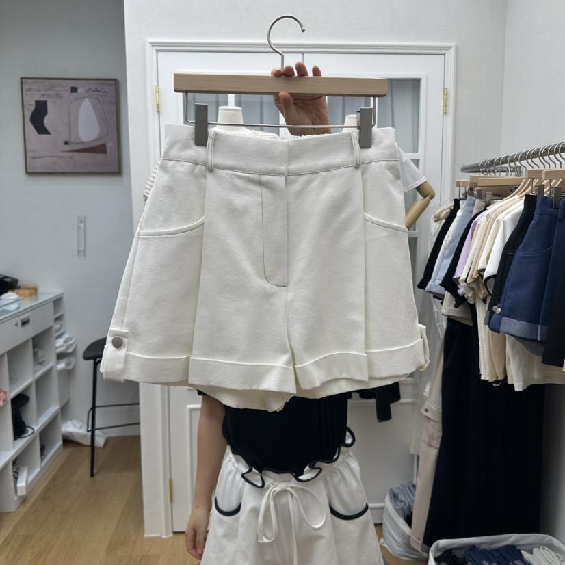 RE:FRESH-L東大門㊣直郵女士新品休閑25秋冬職業推薦時尚短褲RE:FRESH短褲