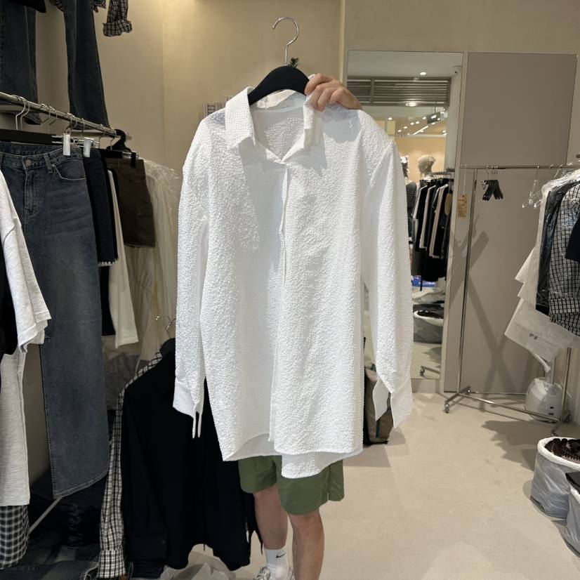 MEMO CLASSIC韓國直郵㊣女士新品25秋冬時尚休閑襯衫蕾絲衫MEMO CLASSIC襯衫/蕾絲衫