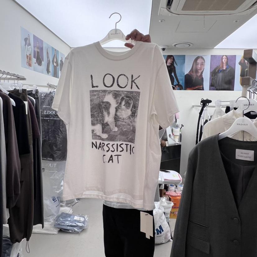SOLD OUT東大門㊣實拍女士新款職業25秋冬休閑推薦人氣T恤SOLD OUTT恤