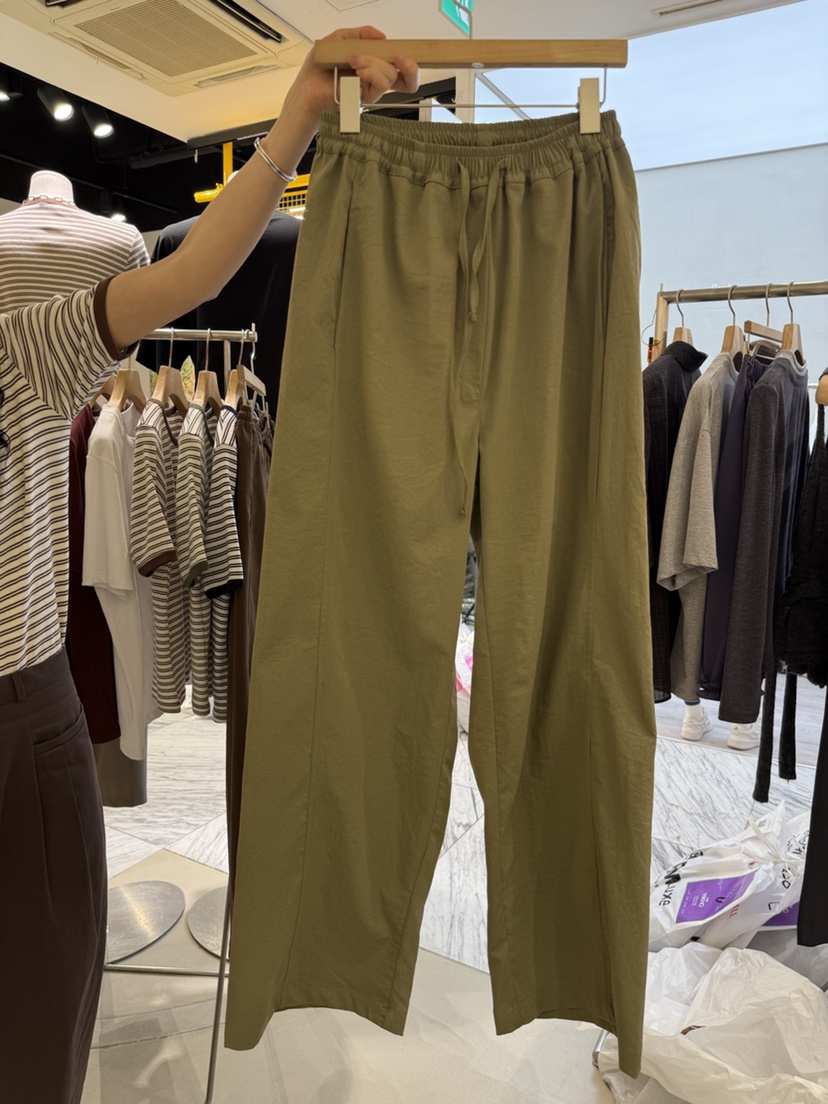 YIKHO STYLE東大門㊣代購女裝新品25秋冬休閑人氣推薦休閑褲YIKHO STYLE休閑褲