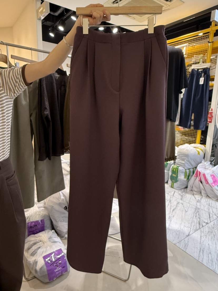 YIKHO STYLE東大門㊣代購女士新款休閑25秋冬時尚正裝褲西褲YIKHO STYLE正裝褲/西褲