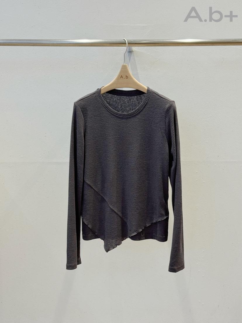 AUTUMN BEIGE PLUS韓國代購㊣女士新品人氣熱賣職業長袖T恤AUTUMN BEIGE PLUS長袖T恤