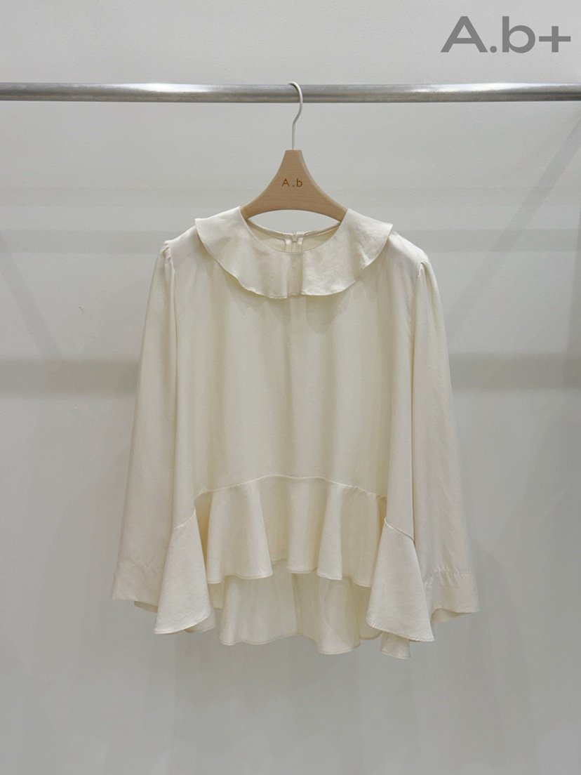AUTUMN BEIGE PLUS東大門㊣代購女士新品職業休閑襯衫蕾絲衫AUTUMN BEIGE PLUS襯衫/蕾絲衫