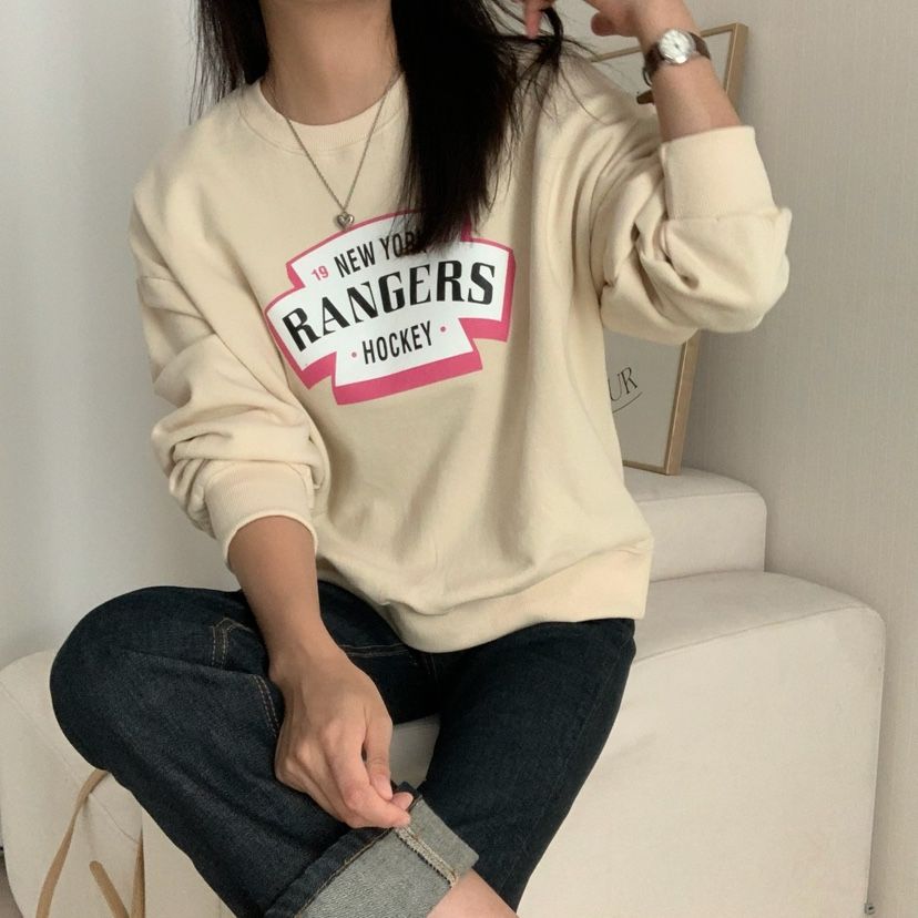 HELLO JINI東大門㊣代購女士新品25秋冬真品休閑職業推薦衛衣HELLO JINI衛衣