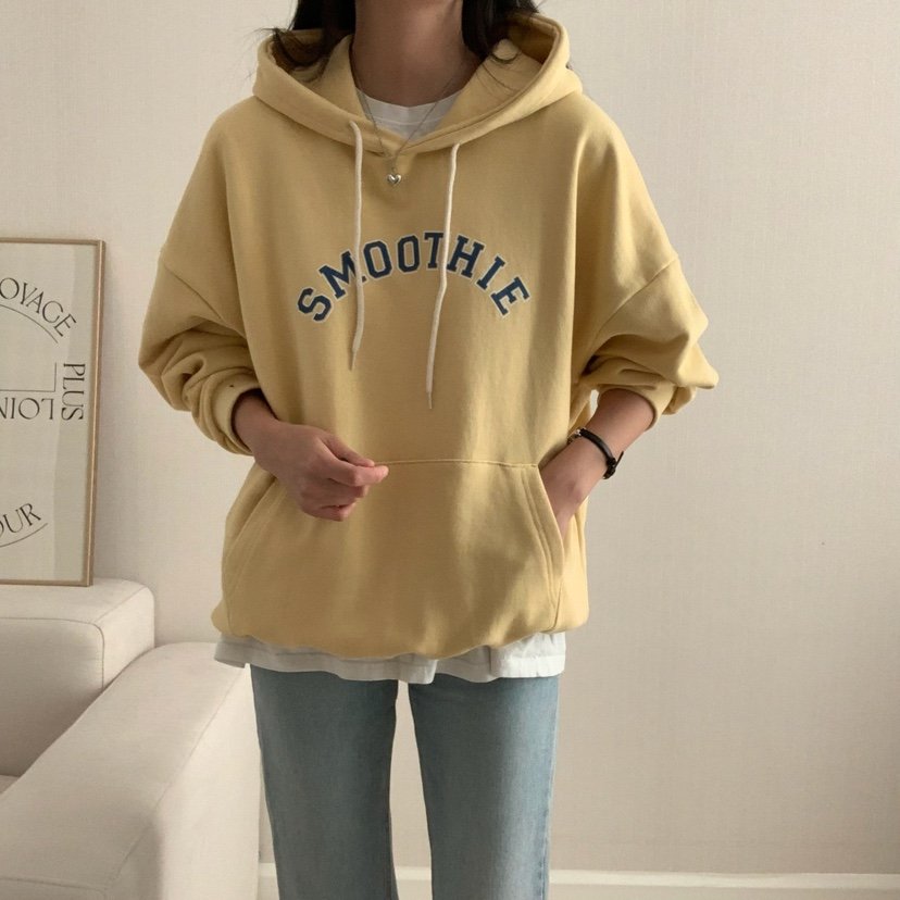 HELLO JINI東大門㊣代購女裝新品時尚推薦25秋冬職業人氣衛衣HELLO JINI衛衣