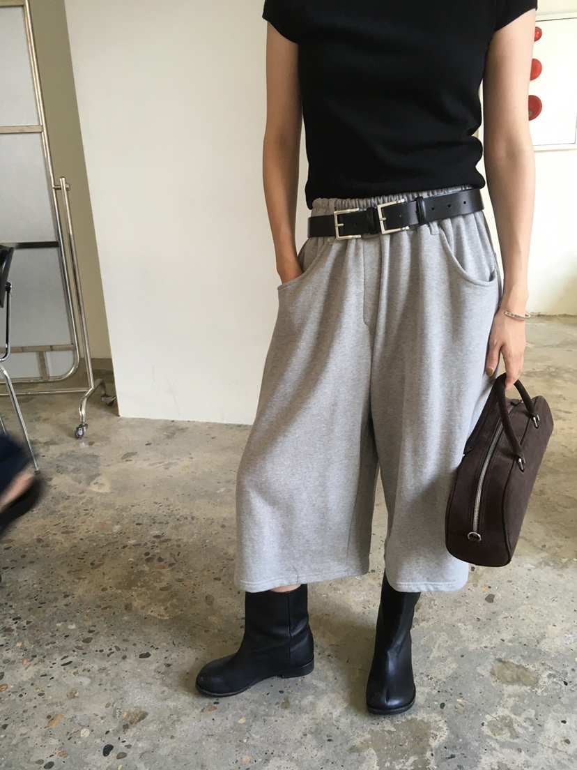 CEDARWOOD東大門㊣代購女裝新款熱賣25秋冬真品休閑褲不含腰帶CEDARWOOD休閑褲
