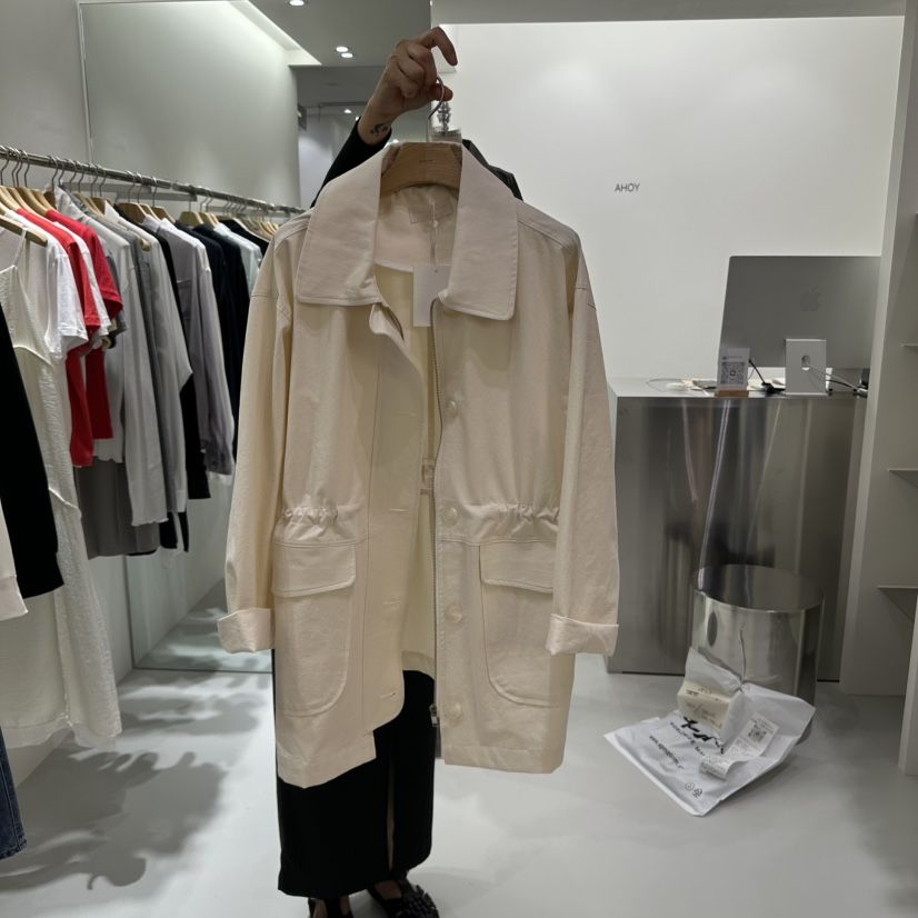 AHOY韓國直郵㊣女士新品熱賣時尚休閑推薦25秋冬職業人氣夾克AHOY夾克