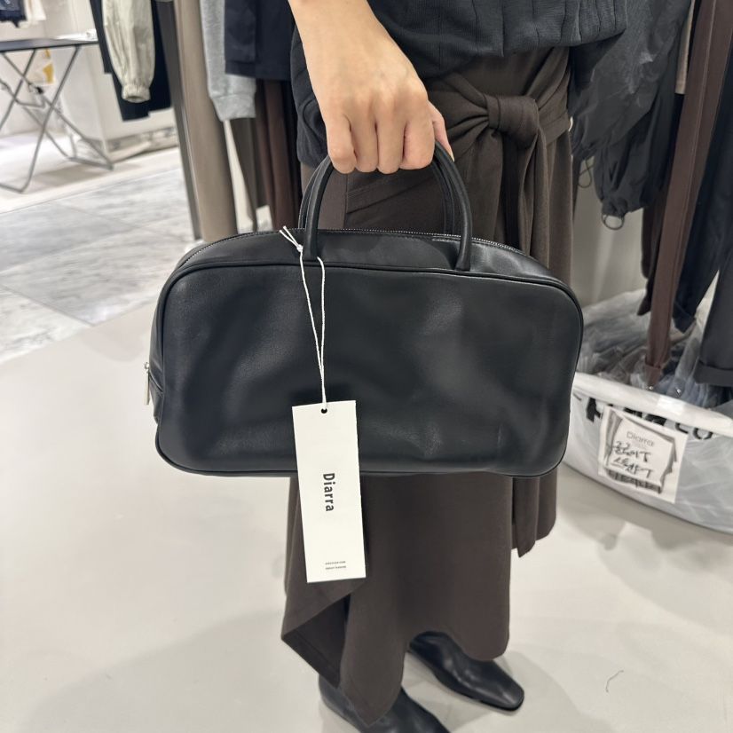 DIARRA東大門㊣實拍女士新款推薦時尚職業25秋冬手提包小羊皮DIARRA手提包