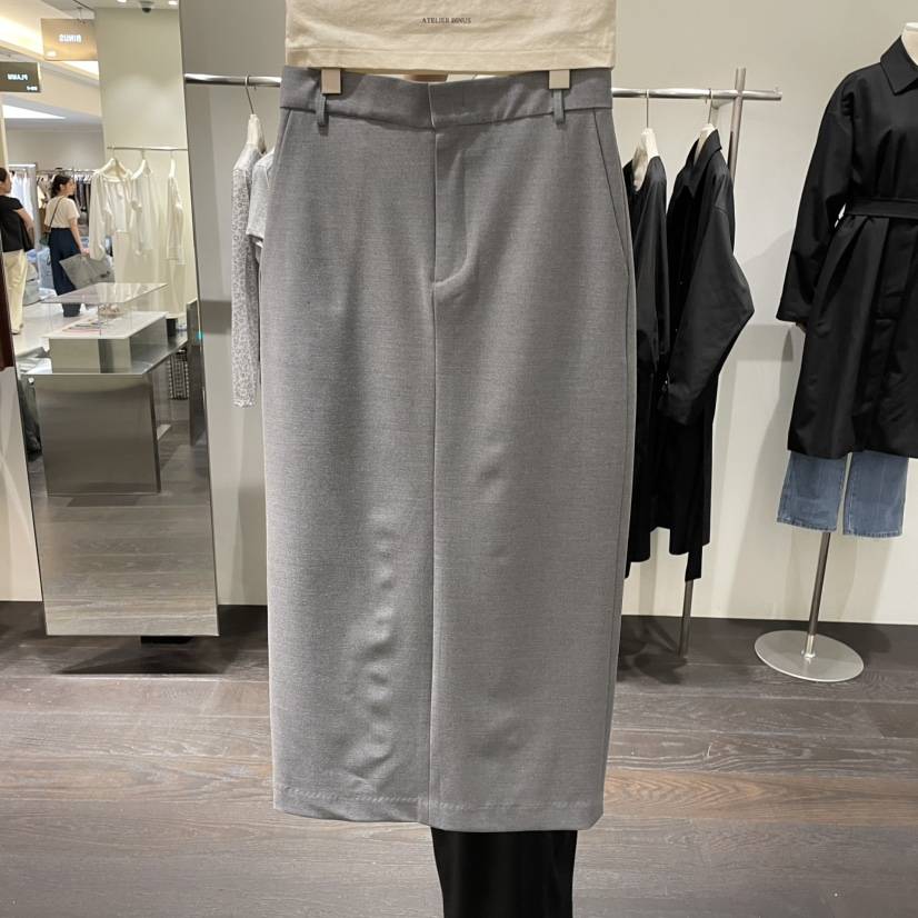 BINUS東大門㊣直郵女裝新品真品休閑熱賣時尚25秋冬半身裙中短裙BINUS半身裙/中短裙