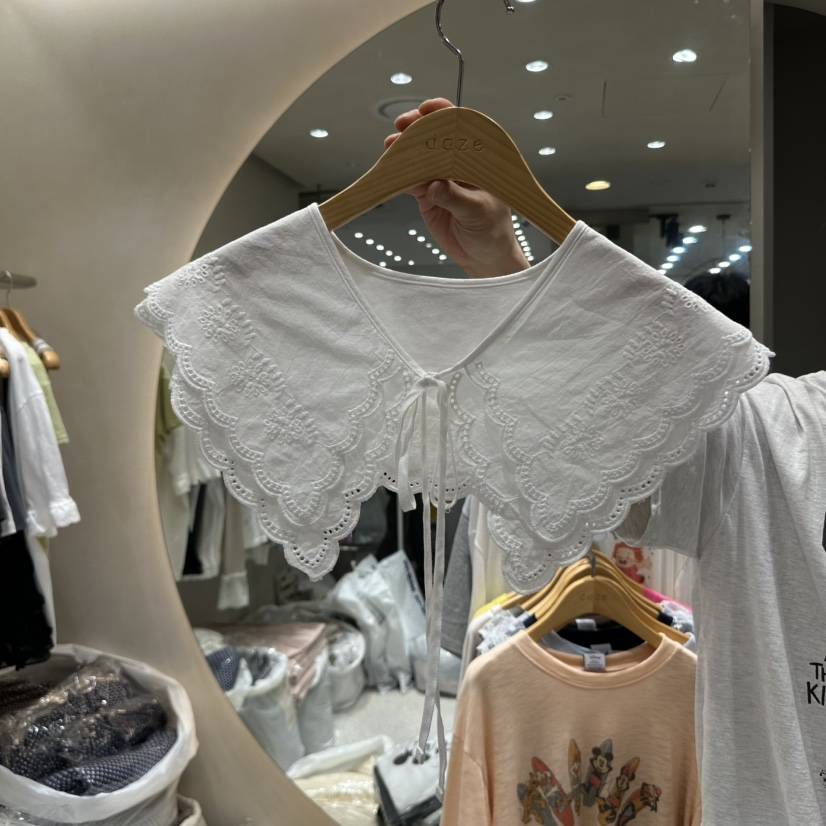 DAZE東大門㊣代購女裝新品熱賣休閑推薦人氣25秋冬時尚假領Daze假領