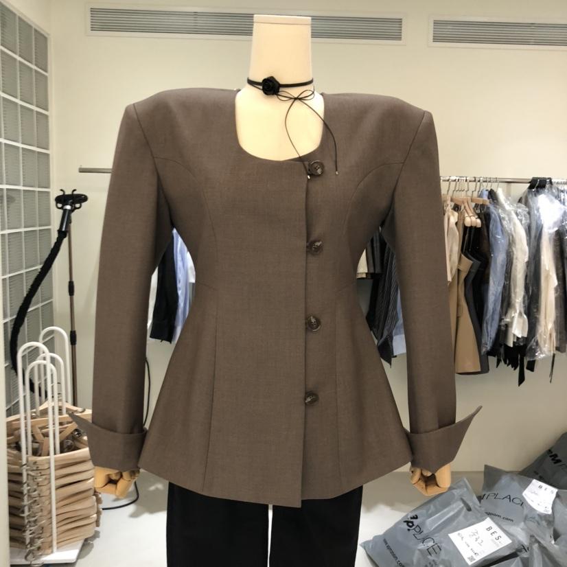BES東大門㊣實拍女裝新品熱賣休閑時尚人氣推薦夾克不含配飾BES SEOUL夾克