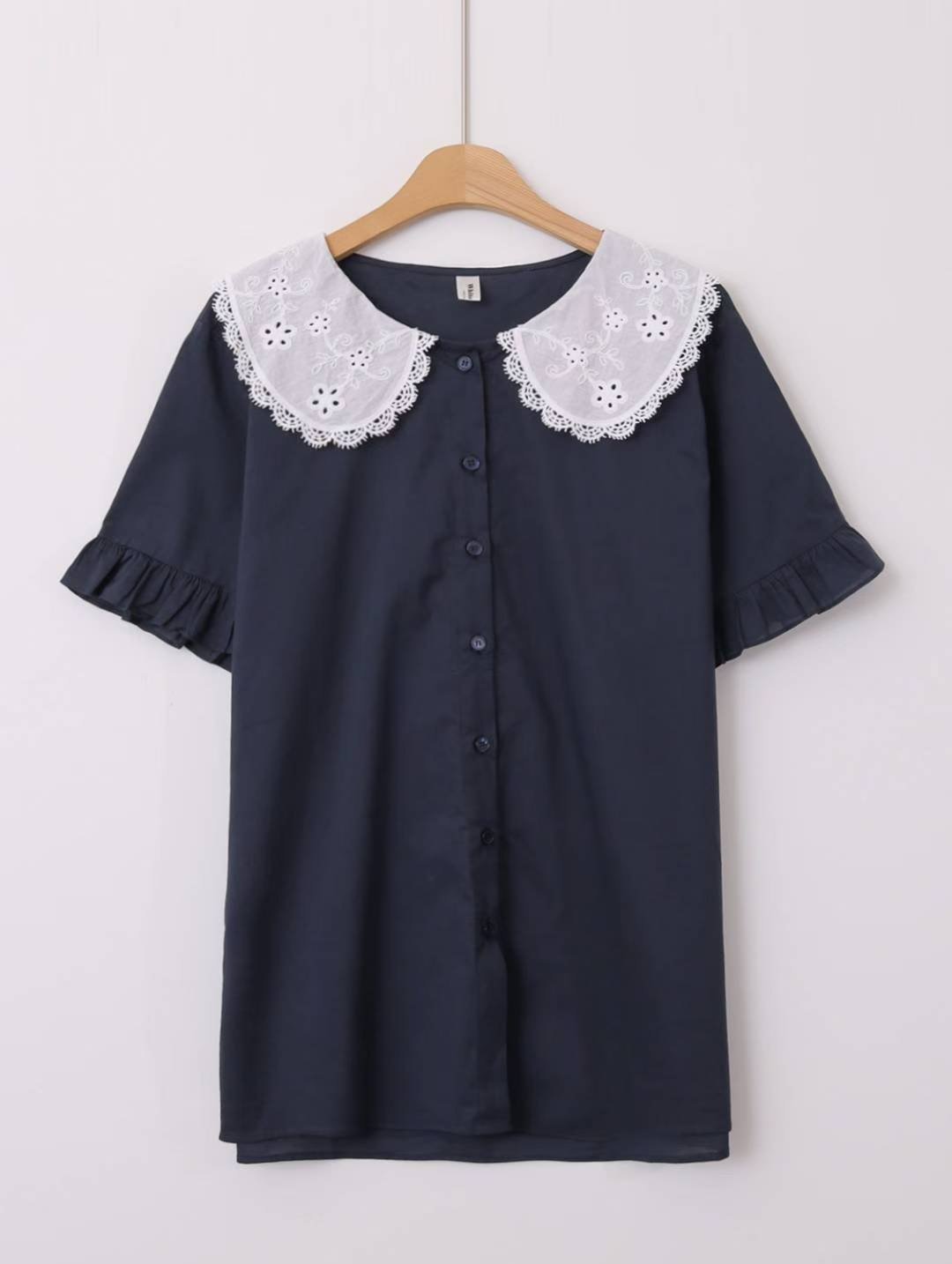 WHITE BEAR東大門㊣代購女士新品休閑職業人氣真品襯衫蕾絲衫WHITE BEAR襯衫/蕾絲衫
