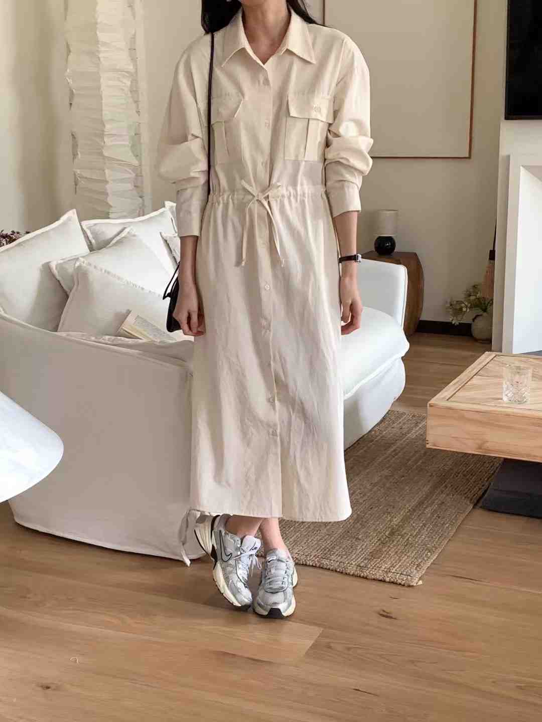 THE ZOA東大門㊣代購女裝新品職業熱賣人氣休閑25秋冬連衣裙THE ZOA連衣裙