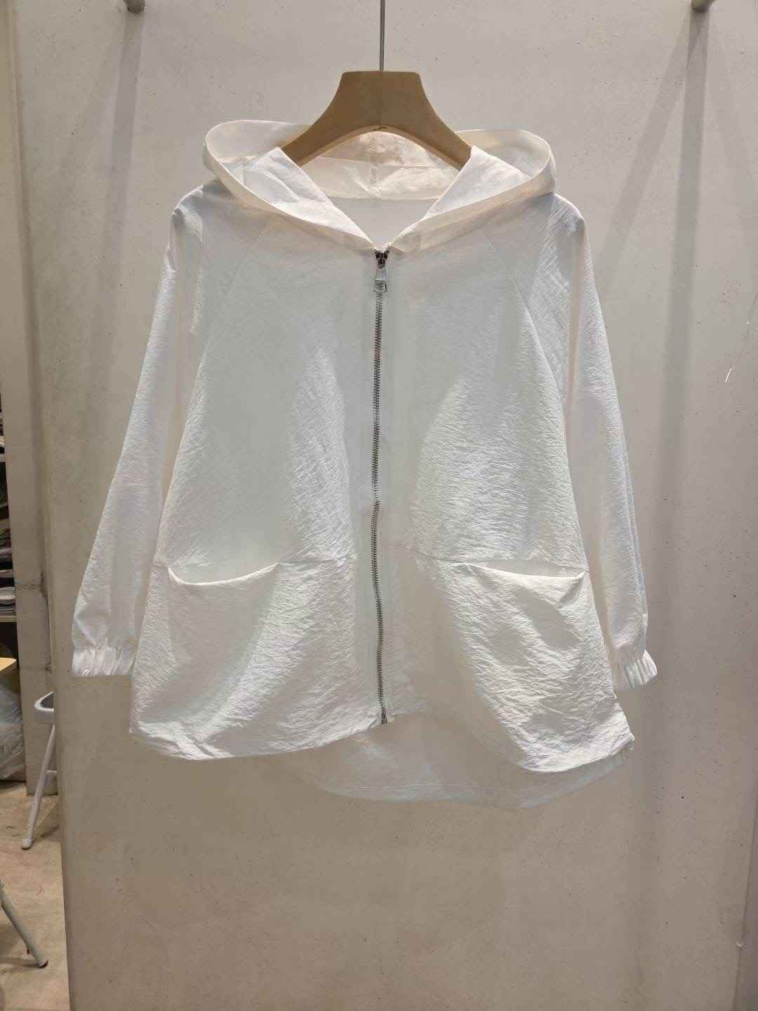 JAMES 제임스東大門㊣實拍女裝新品25秋冬真品職業夾克兜帽JAMES夾克
