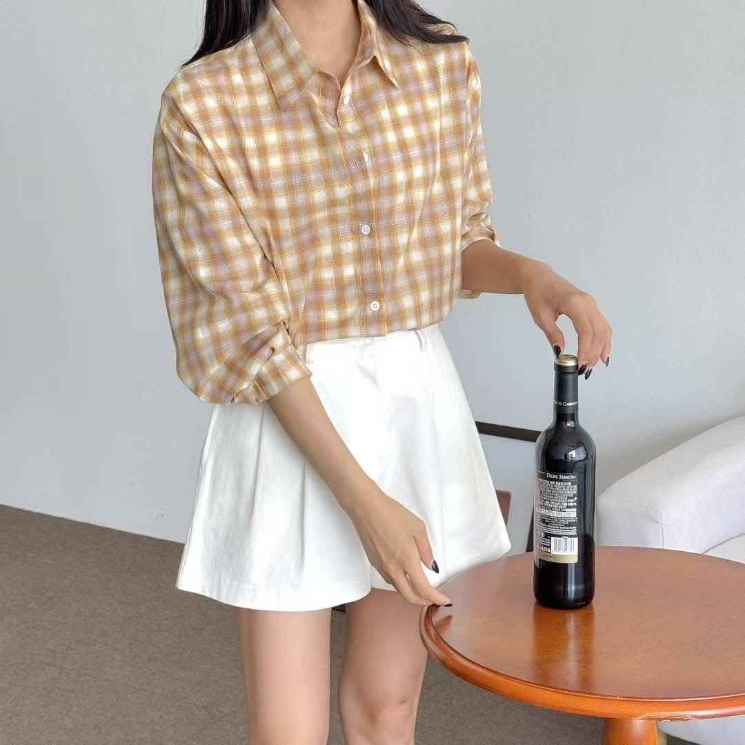 VERY GOOD東大門㊣實拍女裝新款推薦真品休閑時尚襯衫蕾絲衫VERY GOOD襯衫/蕾絲衫