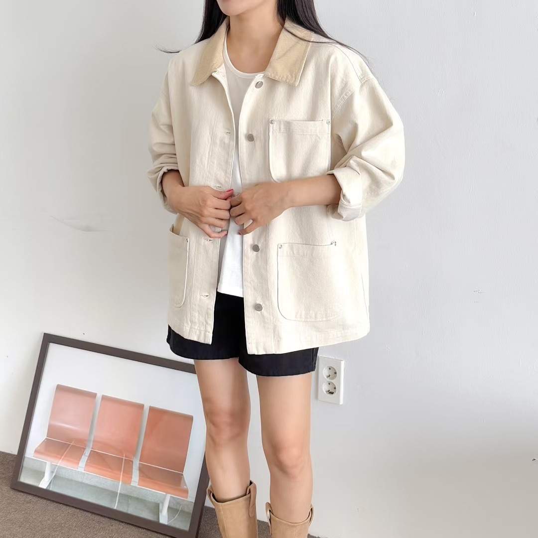 VERY GOOD韓國直郵㊣女裝新款人氣時尚職業推薦熱賣25秋冬夾克VERY GOOD夾克