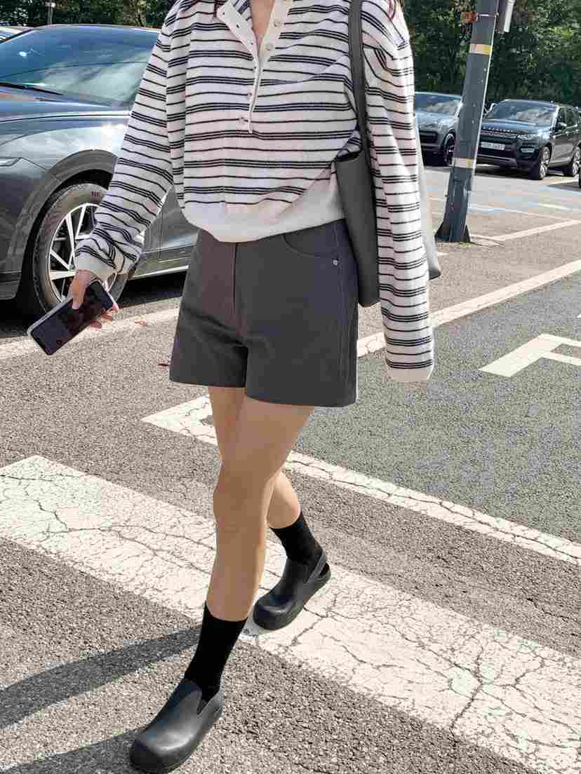 COURGETTE東大門㊣代購女裝新品真品人氣休閑推薦熱賣25秋冬短褲COURGETTE短褲