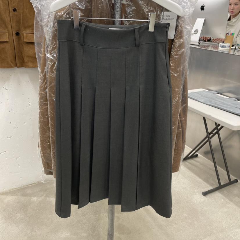 HELVETICA東大門㊣實拍女士新品時尚25秋冬半身裙中短裙羊毛HELVETICA半身裙/中短裙