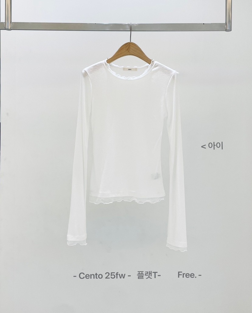 SETPLATZ東大門㊣實拍女裝新品25秋冬時尚真品推薦休閑長袖T恤PLATZCLASSIC長袖T恤