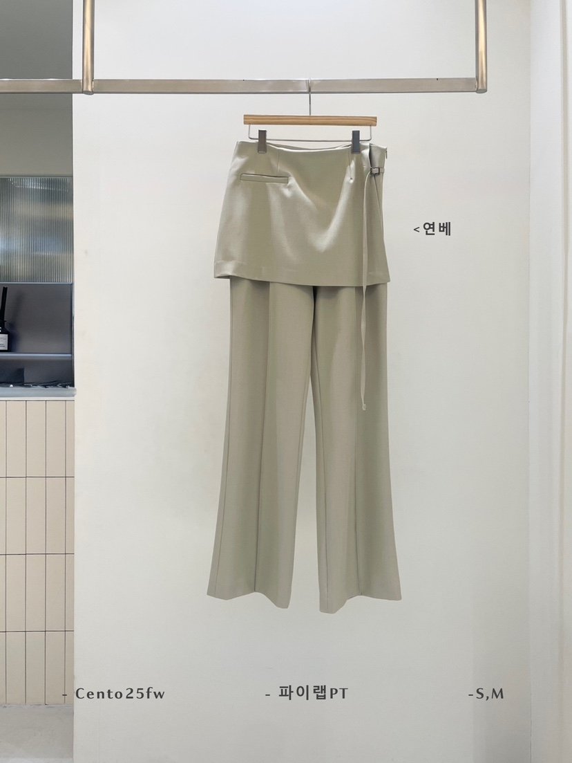 SETPLATZ韓國直郵㊣女士新品熱賣人氣25秋冬時尚職業休閑裙褲PLATZCLASSIC裙褲