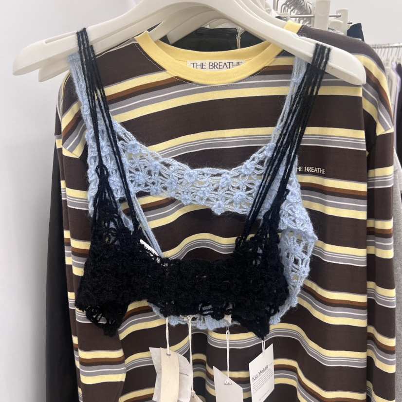 BREATHE東大門㊣實拍女裝新品真品熱賣推薦休閑吊帶背心手工BREATHE吊帶/背心