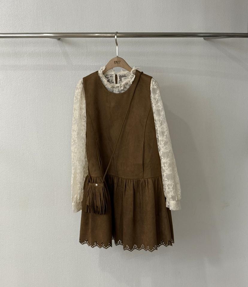 TWENTY FOUR SEVEN24-7東大門㊣實拍女士新品熱賣連衣裙假兩件含包TEWNTY FOUR SEVEN24-7連衣裙