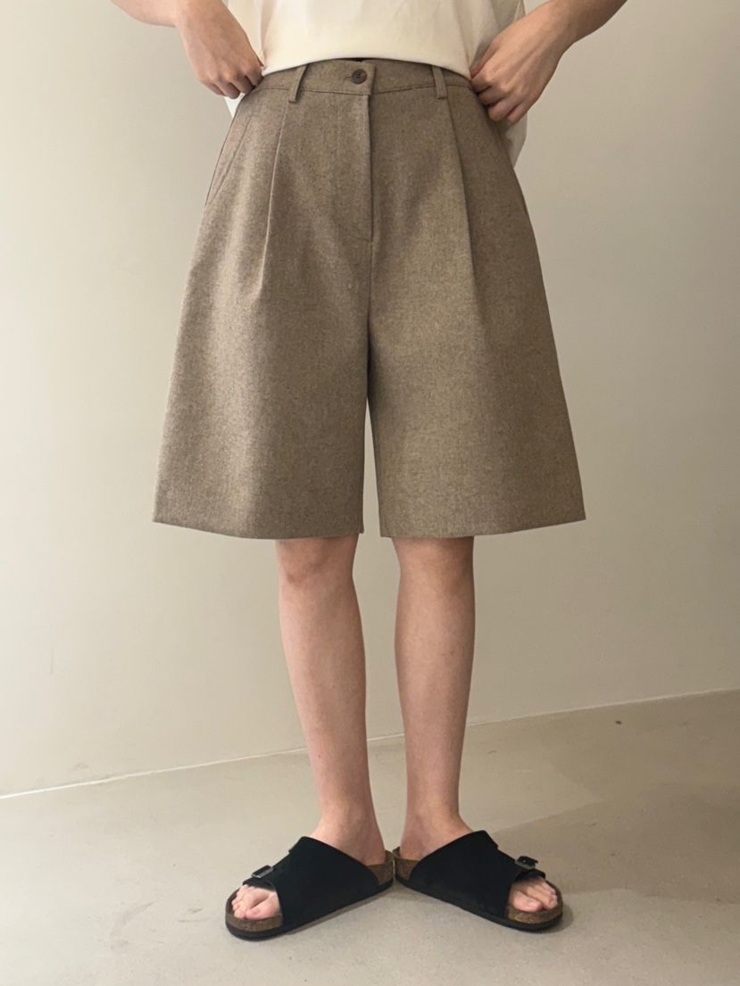 MONE-A韓國代購㊣女裝新品25秋冬職業真品人氣時尚推薦短褲MONE-A短褲