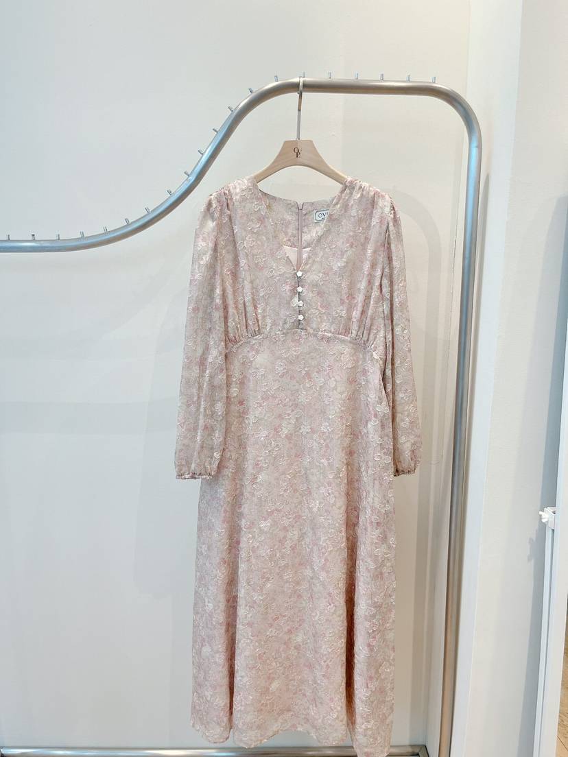 OVE東大門㊣直郵女裝新品休閑推薦真品人氣時尚25秋冬連衣裙OVE連衣裙