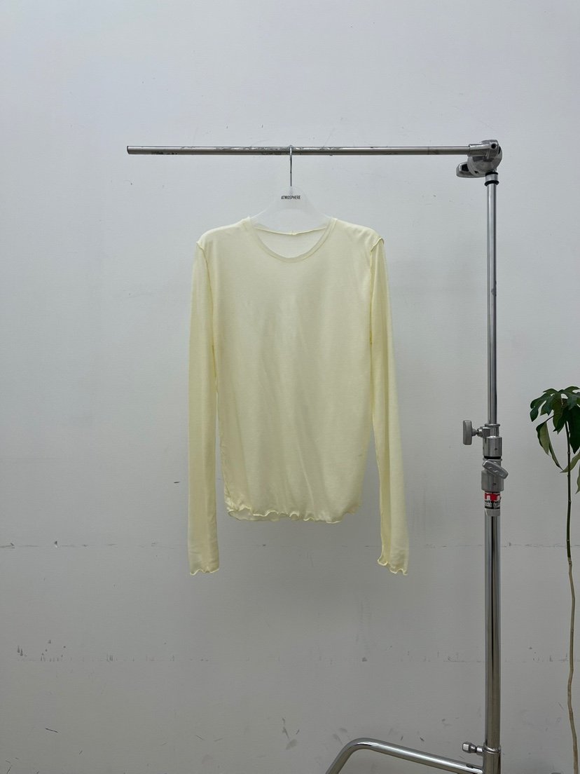 ATMOSPHERE東大門㊣直郵女裝新品時尚職業25秋冬推薦長袖T恤ATMOSPHERE/BLING長袖T恤