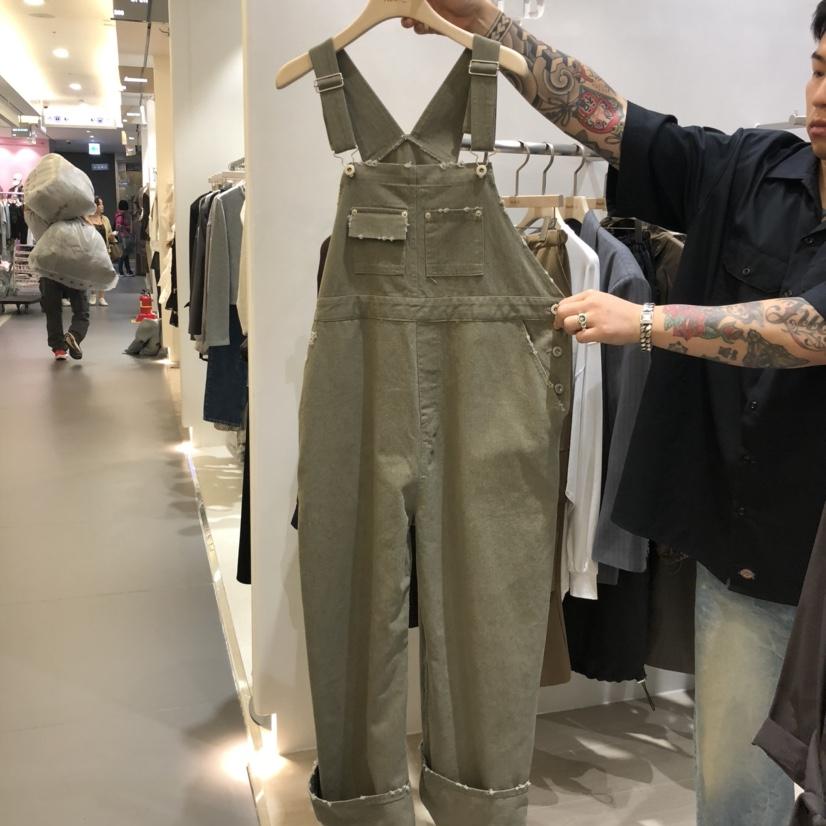 NOON_D東大門㊣實拍女士新款真品職業時尚推薦25秋冬背帶褲口袋NOON_D背帶褲
