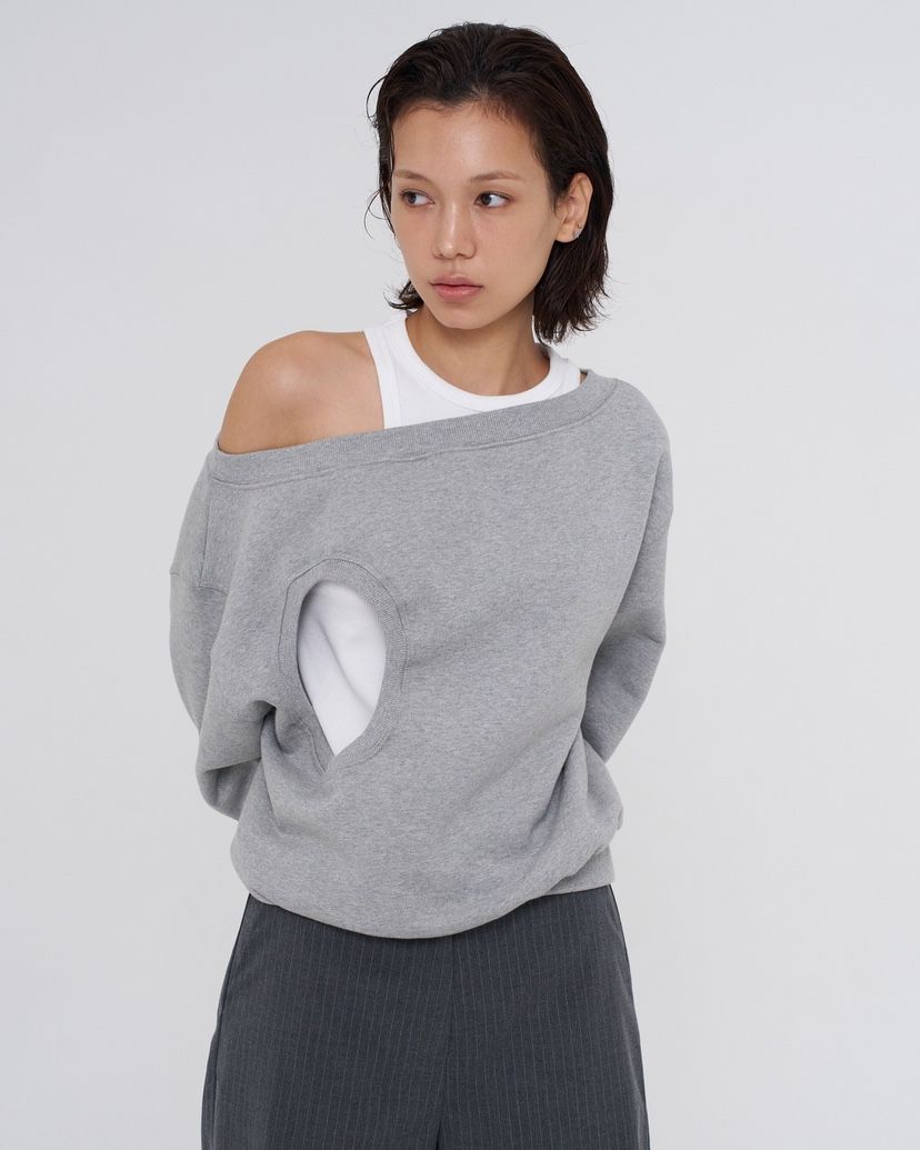 NEAR LEAP-P東大門㊣代購女裝新品熱賣25秋冬衛衣兩面可穿NEAR LEAP衛衣
