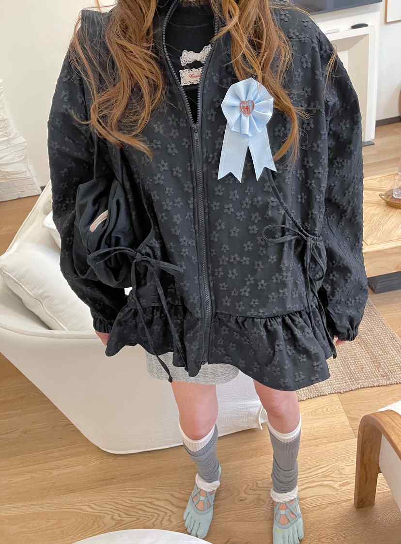 BOUTIQUE-L東大門㊣直郵女士新品人氣時尚25秋冬夾克不含配飾BOUTIQUE-L夾克