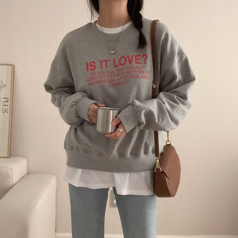 HELLO JINI東大門㊣直郵女士新品休閑職業真品推薦人氣衛衣HELLO JINI衛衣