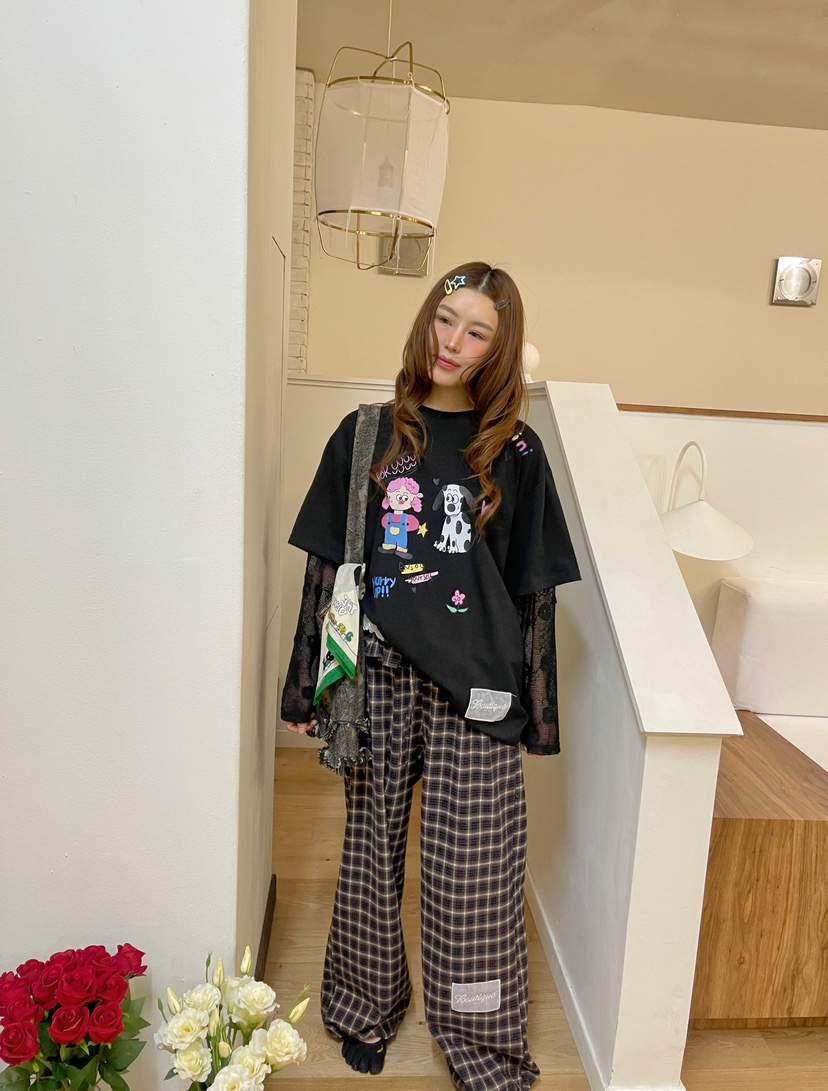 BOUTIQUE-L東大門㊣代購女裝新品真品職業時尚休閑長袖T恤BOUTIQUE-L長袖T恤