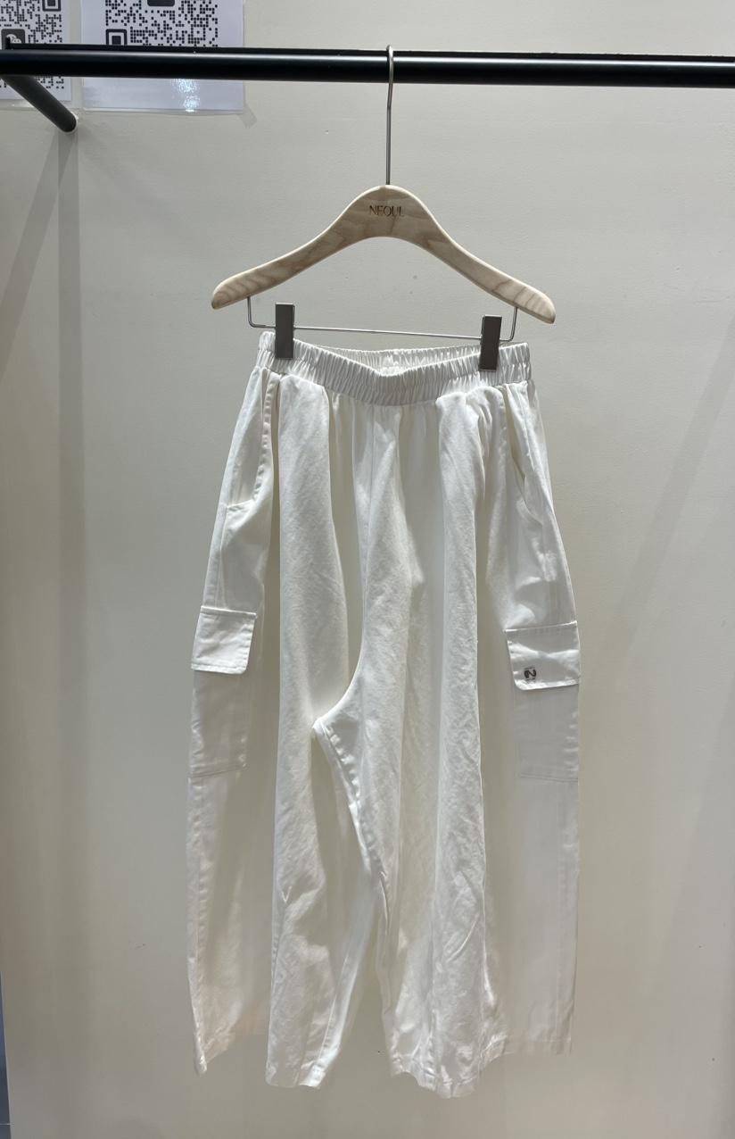 NEOUL東大門㊣實拍女裝新款職業真品人氣熱賣推薦25秋冬休閑褲NEOUL/ahin雙領標簽休閑褲