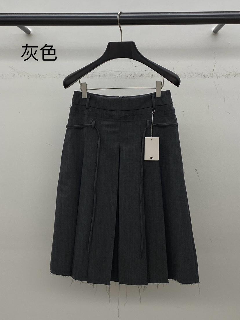 ID東大門㊣直郵女裝新品人氣休閑熱賣25秋冬長裙含腰繩羊毛腰帶ID長裙