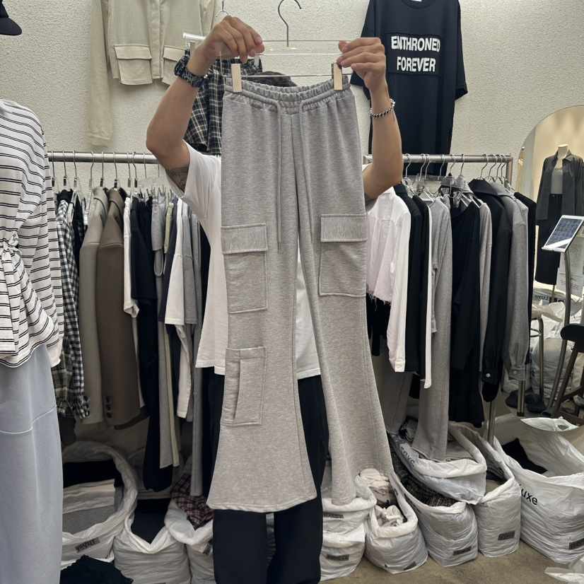 MAGOT東大門㊣實拍女裝新品休閑推薦人氣時尚職業休閑褲工裝IIIΛGOT/MAGOT休閑褲