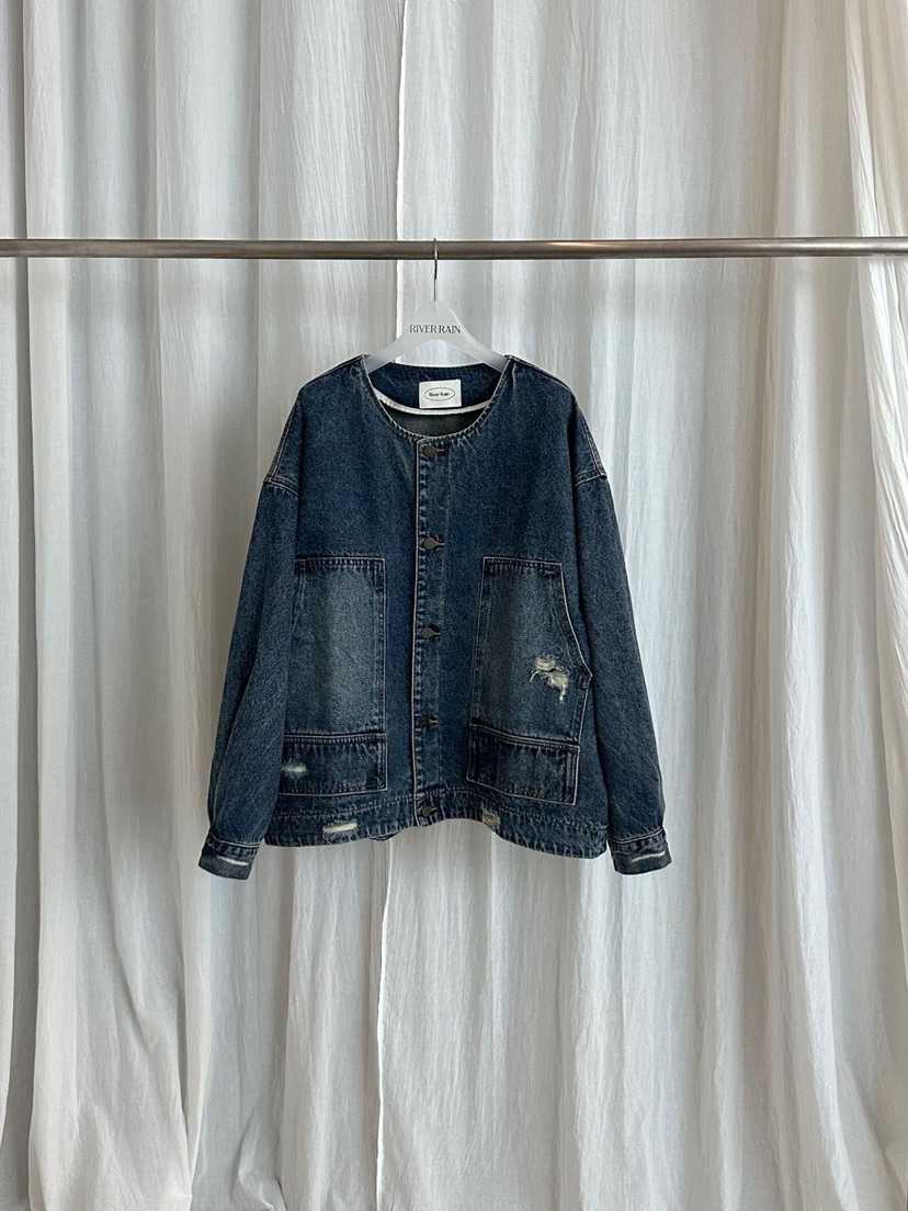 RIVER RAIN韓國代購㊣女裝新品真品休閑熱賣25秋冬夾克羅紋RIVER RAIN夾克