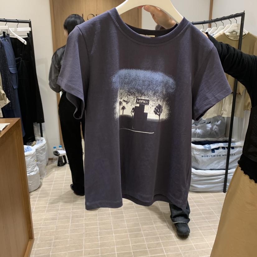LOFN韓國代購㊣女裝新品熱賣真品時尚人氣職業休閑推薦25秋冬T恤LOFNT恤