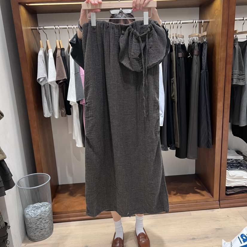 THE CAMEL東大門㊣直郵女士新品真品長裙含腰包the came_l 家長裙