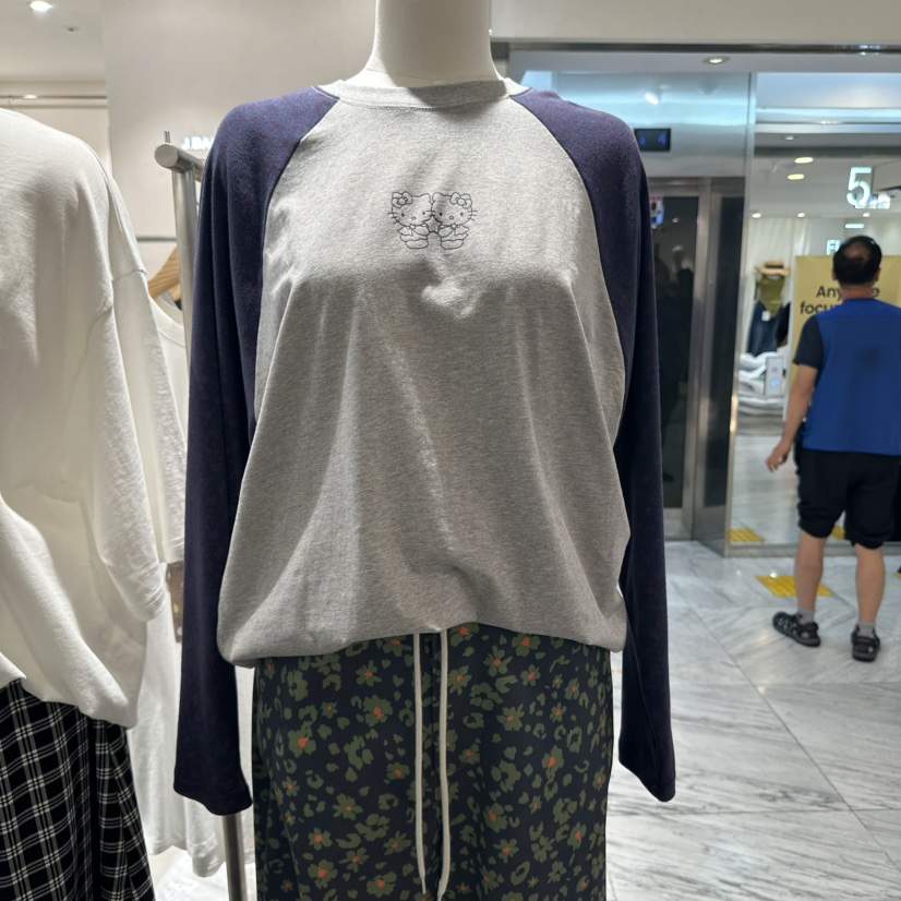 J.BALLOON東大門㊣實拍女士新款時尚人氣推薦真品25秋冬長袖T恤J.BALLOON長袖T恤